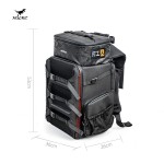HGLRC Drone Backpack Camera Bag Splash-Proof Fabric 360X260X530mm 33.5L Capacity for Outdoor Flying